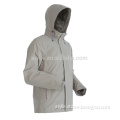 men's hooded 100 nylon waterproof blank windbreaker